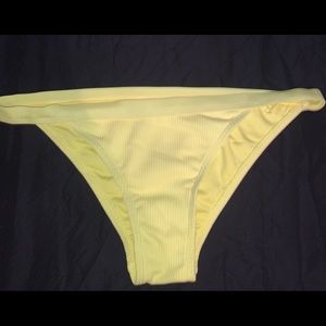Yellow bikini bottoms